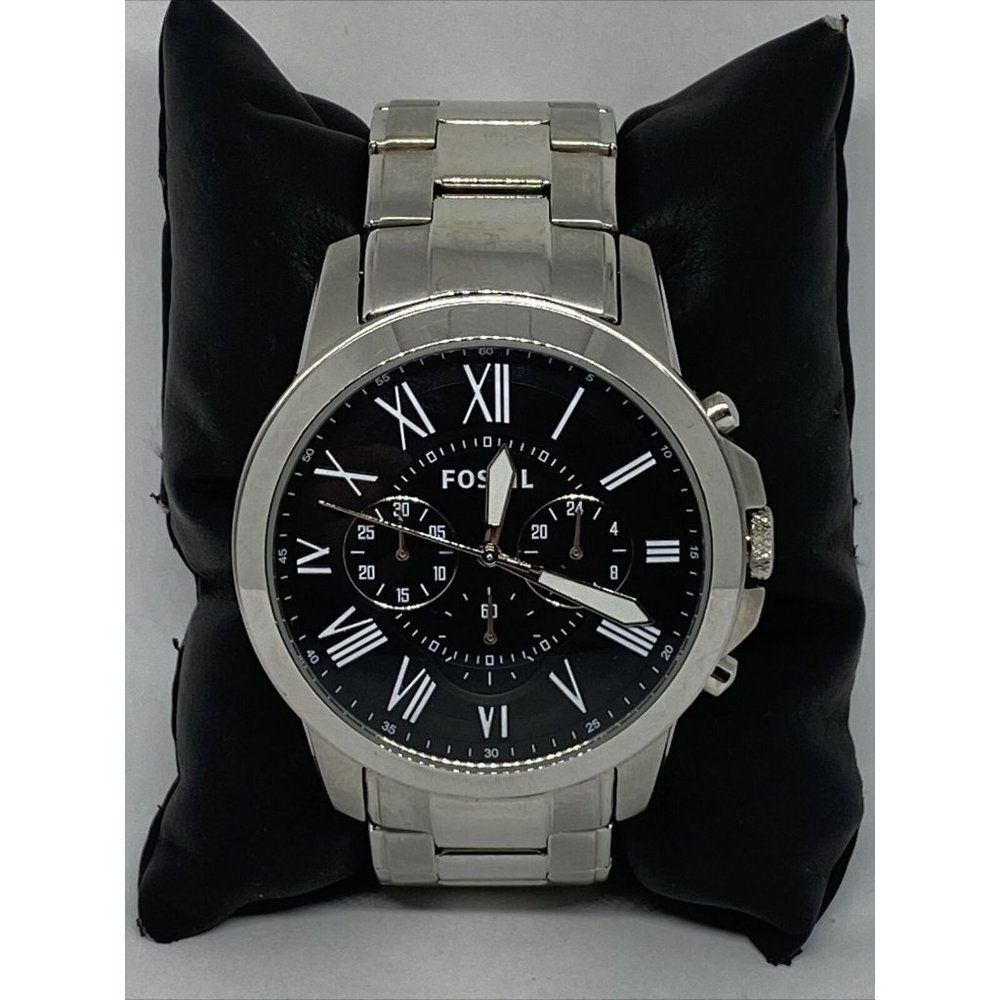 Fossil Grant FS4736 Men's Stainless Steel Analog B